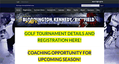 Desktop Screenshot of kennedyhockey.org